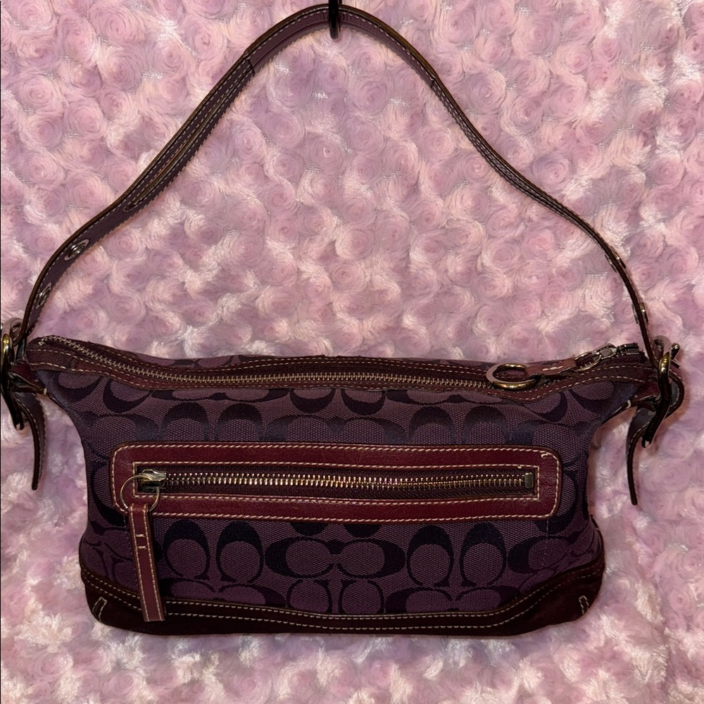 Rare 2004 Vintage Coach EastWest Duffle Bag - Picture 4 of 12